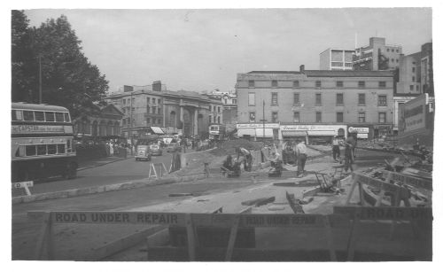 Bull Ring from "Royal George" 1958