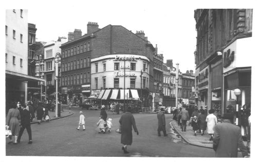 Bull St, Dale End High Street, 1962