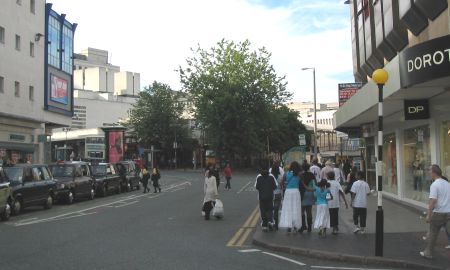 Bull St, Dale End High Street: Now