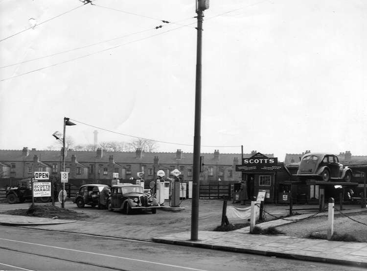 Scott's Garage, Pershore Road