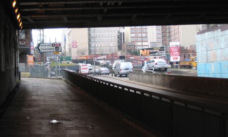Gt Charles St from Under Railway Bridge 2006