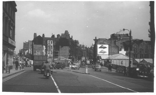 Horsefair Towards John Bright St 1958