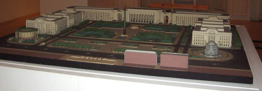 Birmingham Civic Centre 1930's model