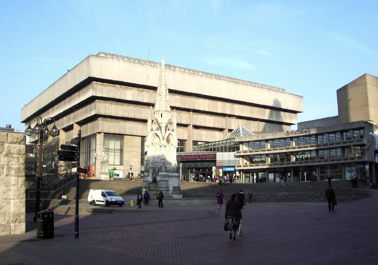 Central Library from Chamberlain Square