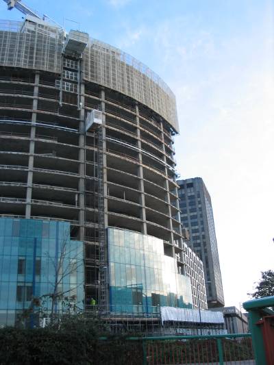 Photo by M. D. Norton, 5/10/2004 Beetham Tower, October 2004