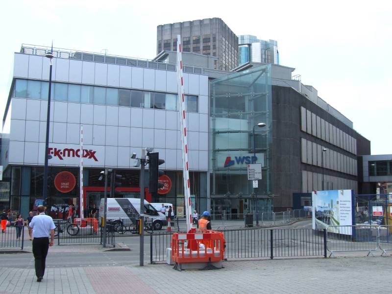 Photo by M. D. Norton, 23/6/2014 Remaing part of original Bull Ring, June 2014