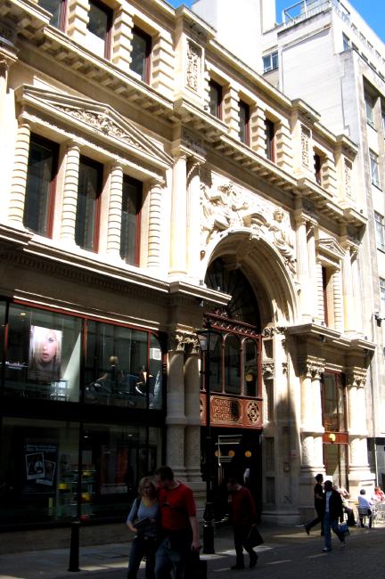 Temple Row Great Western Arcade, July 2008