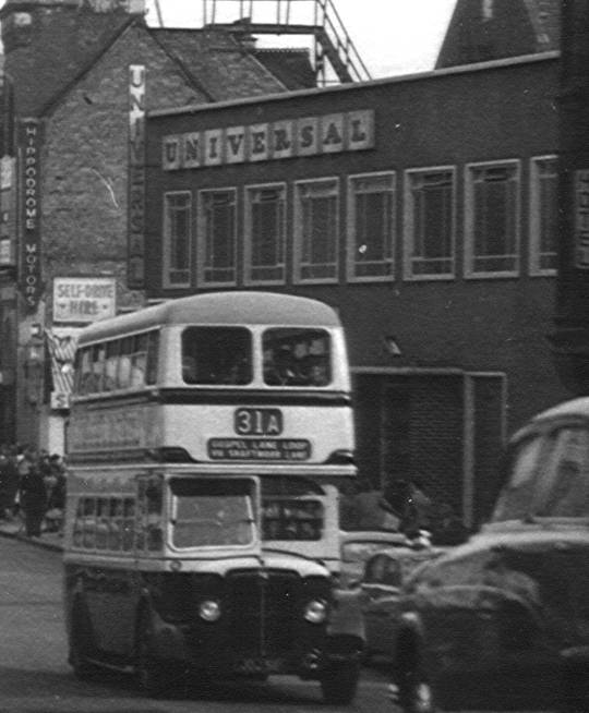 Site of Albany House, May 1959