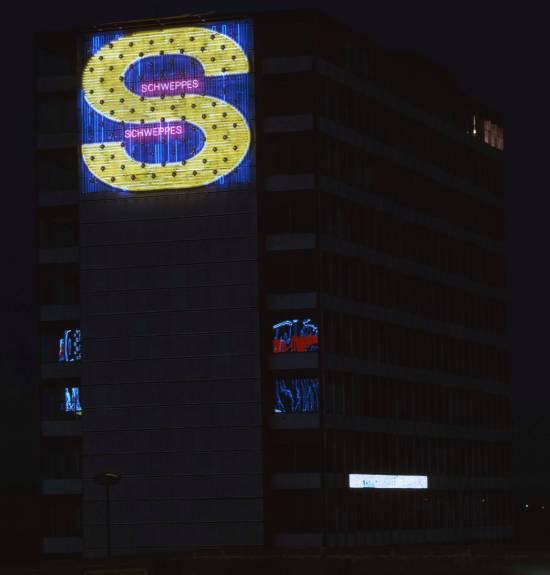 St Martin's House by night