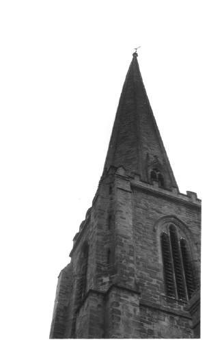 Click for large view All Saints Church 1964