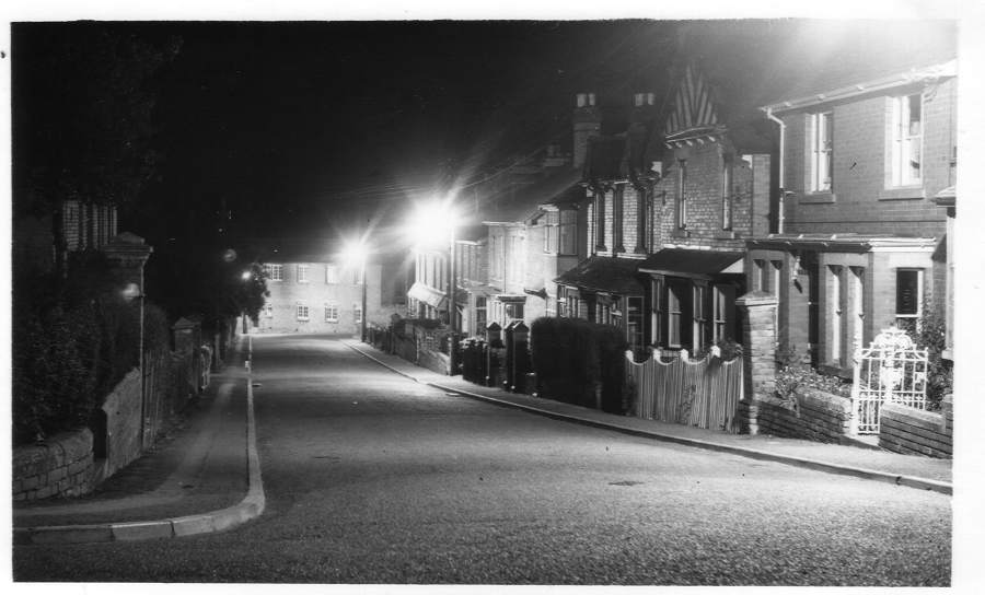 Belle Orchard from east by night