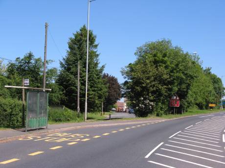 Old Halesowen Road towards Lydiate Ash