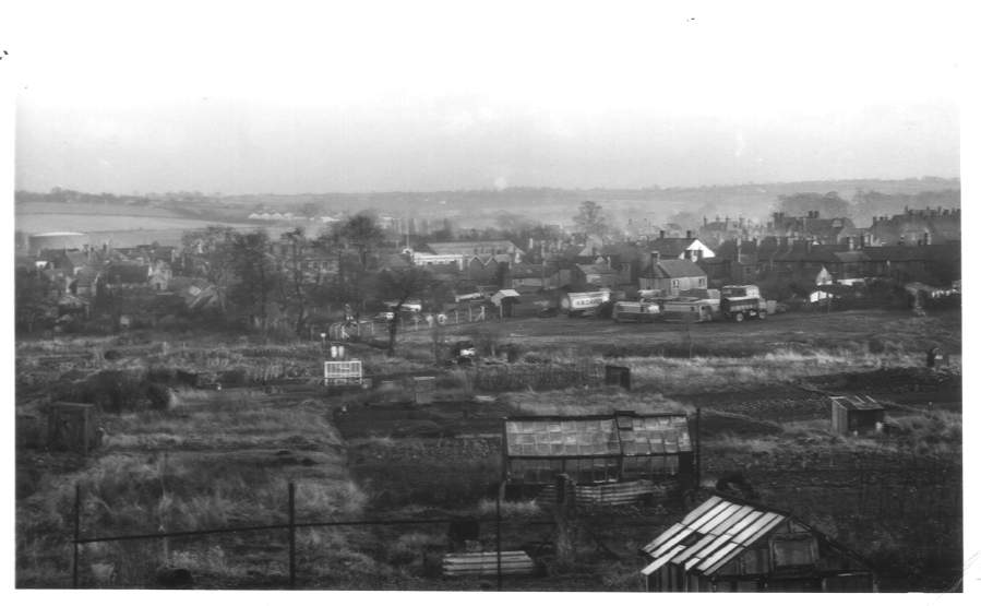 Halesowen Allotments, Jan 1956