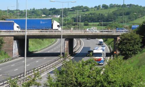 Site of M5, Lydiate Ash 2009