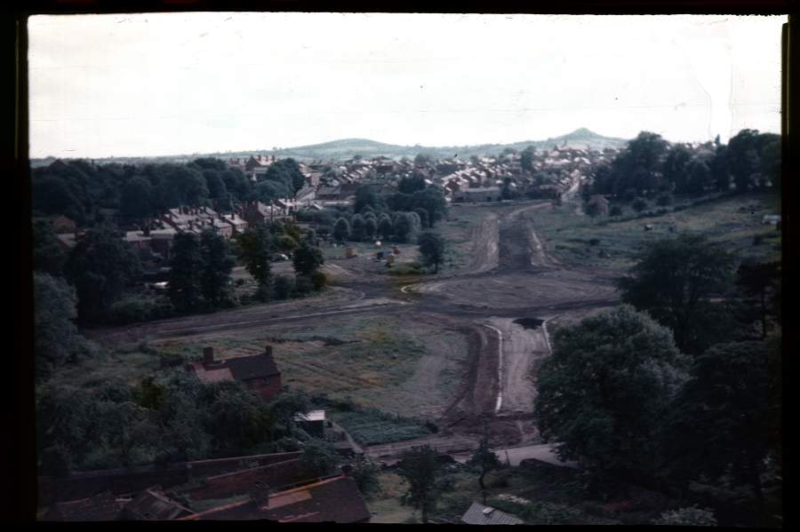 Site of new shops from Church