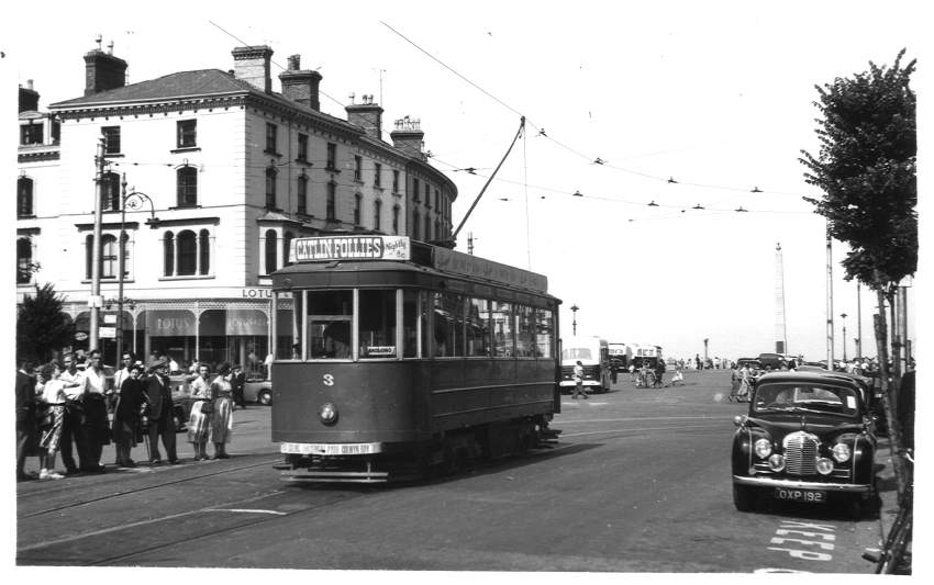Tram 3 Llandudno 1955