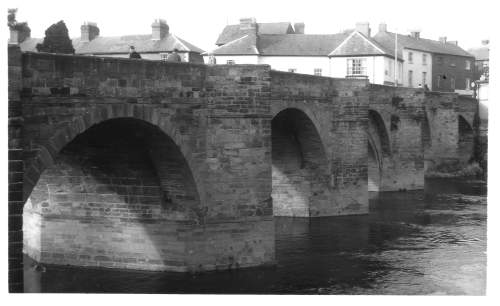 Click for large view Wye Bridge 1964