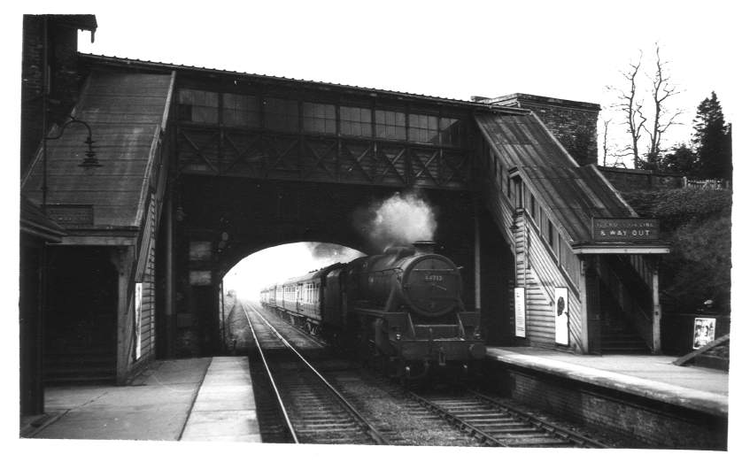 44713 Hampton-in-Arden station 1955