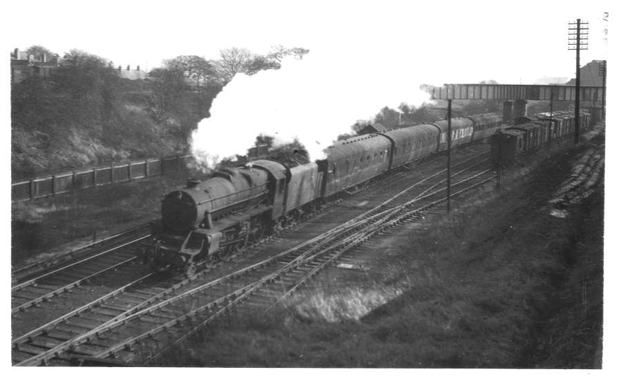 45273 Passing Cadbury's Sidings Frame