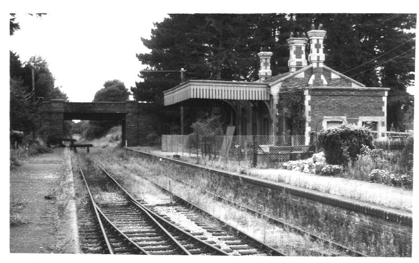 Dymock Station from south