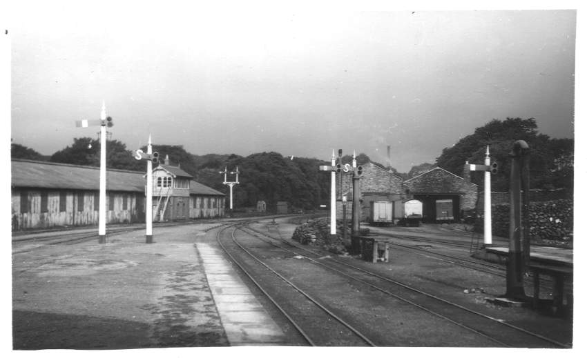 End of Douglas Station and shed