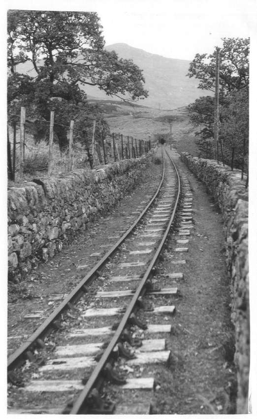 Line Near Moelwyn Tunnel