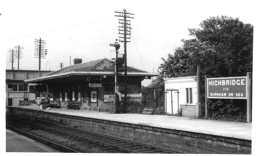 Highbridge GWR Station 1963