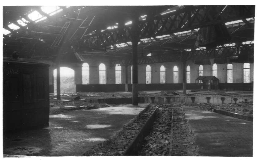 Interior of Bournville Shed