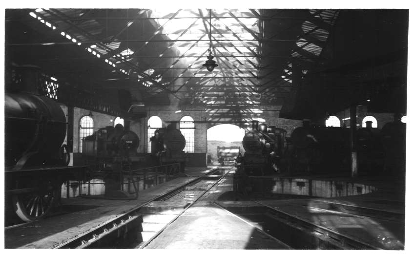 Interior of Bournville Shed