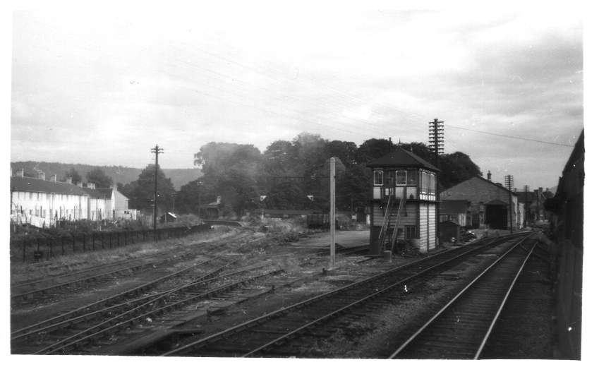 Junction near Stonehouse Station