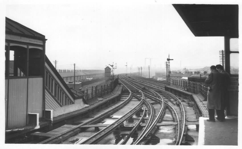 North Approach to Seaforth Sands Station