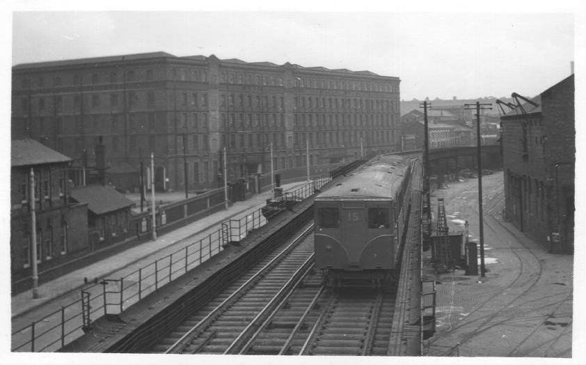 Train arriving at Huskisson Dock Station