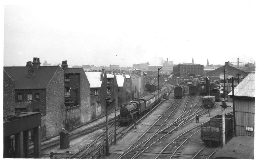 Monument Lane sidings