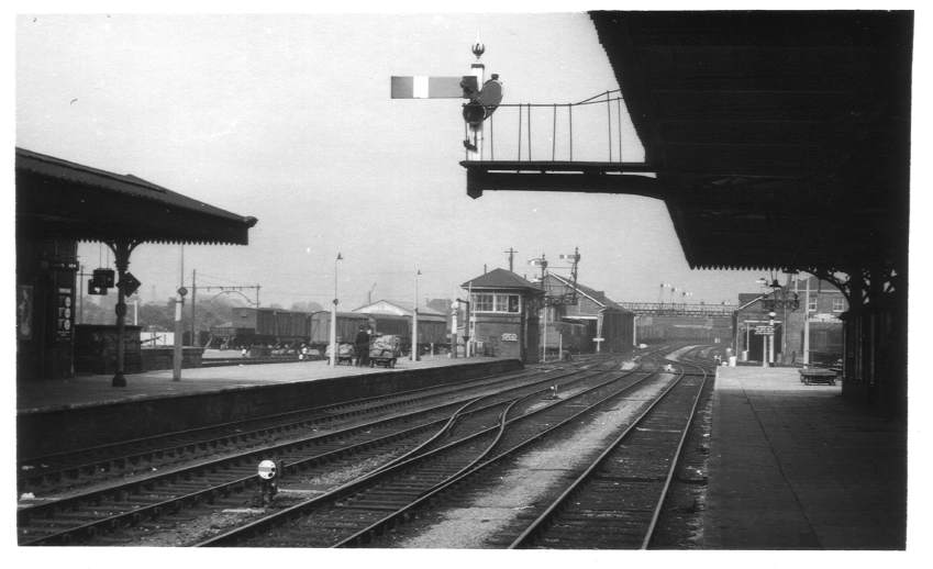 North end of Hereford Station 1963