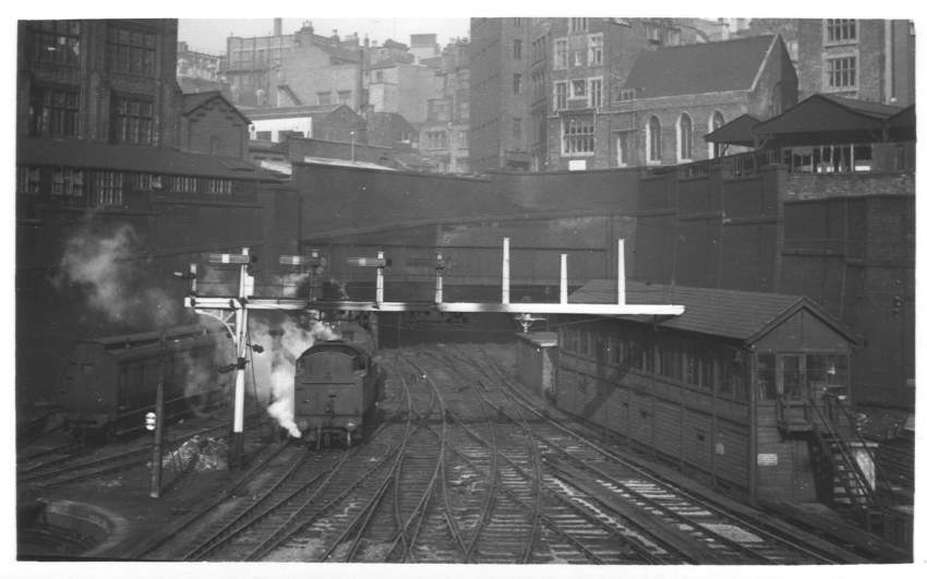 Gantry and No 5 Box New Street Station