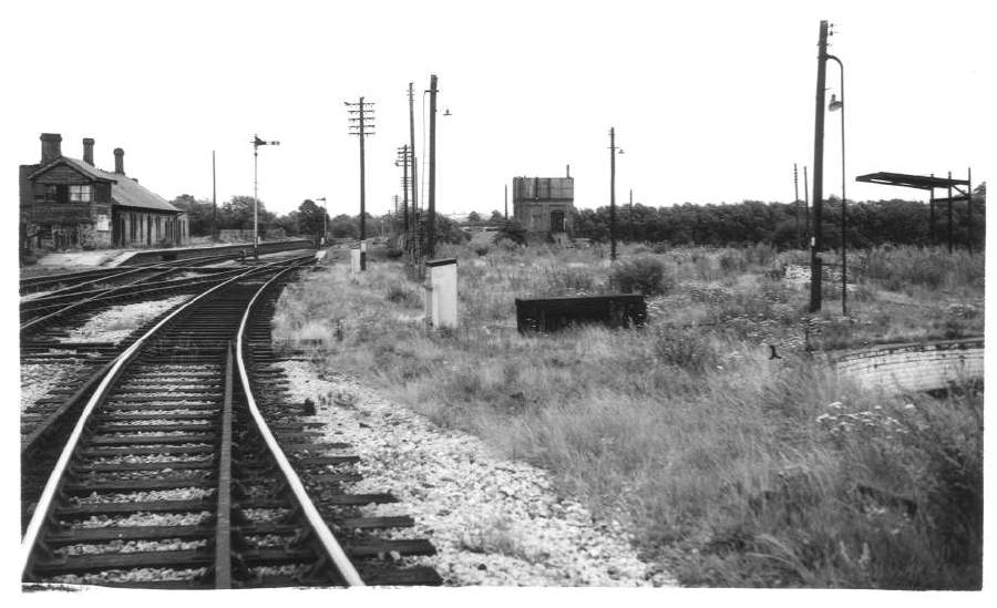 Site of Stratford-on-Avon Loco Shed 1962