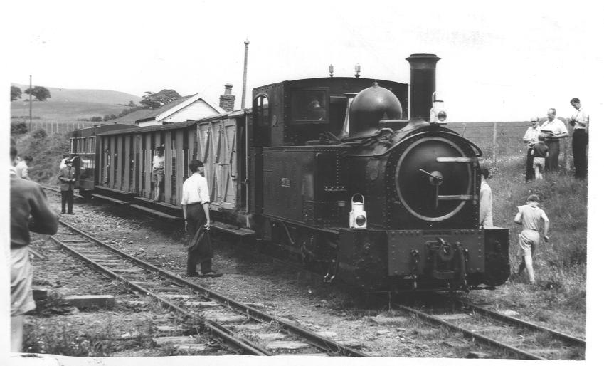 The Earl at Castle Caereinion Station