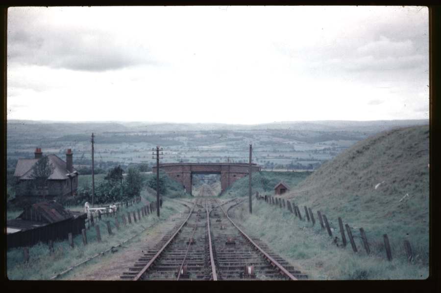 Top of Clee Hill Incline