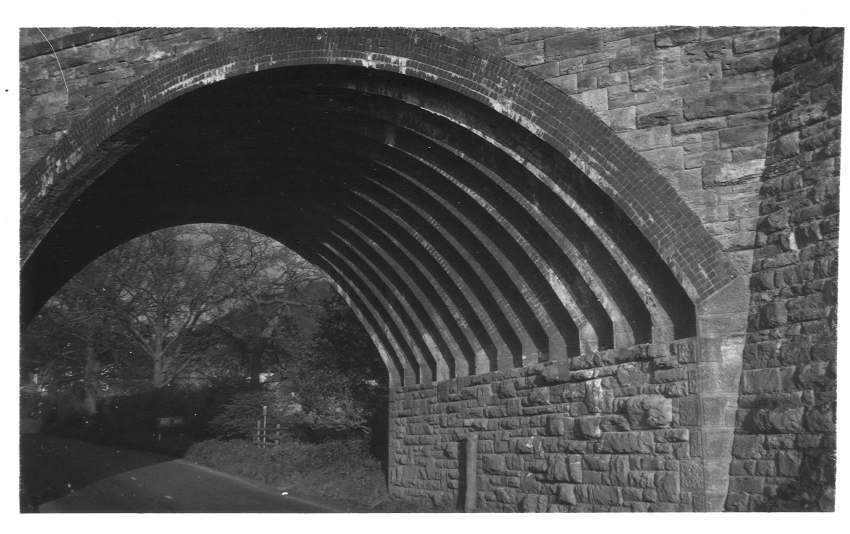 Underside of bridge, Hereford Road