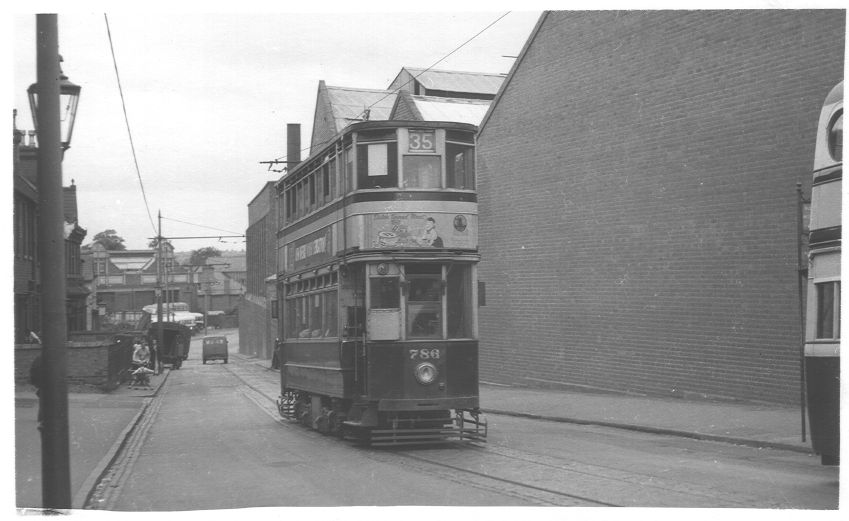 Tram 786 Chapel Lane