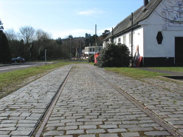Tram Track at Rednal